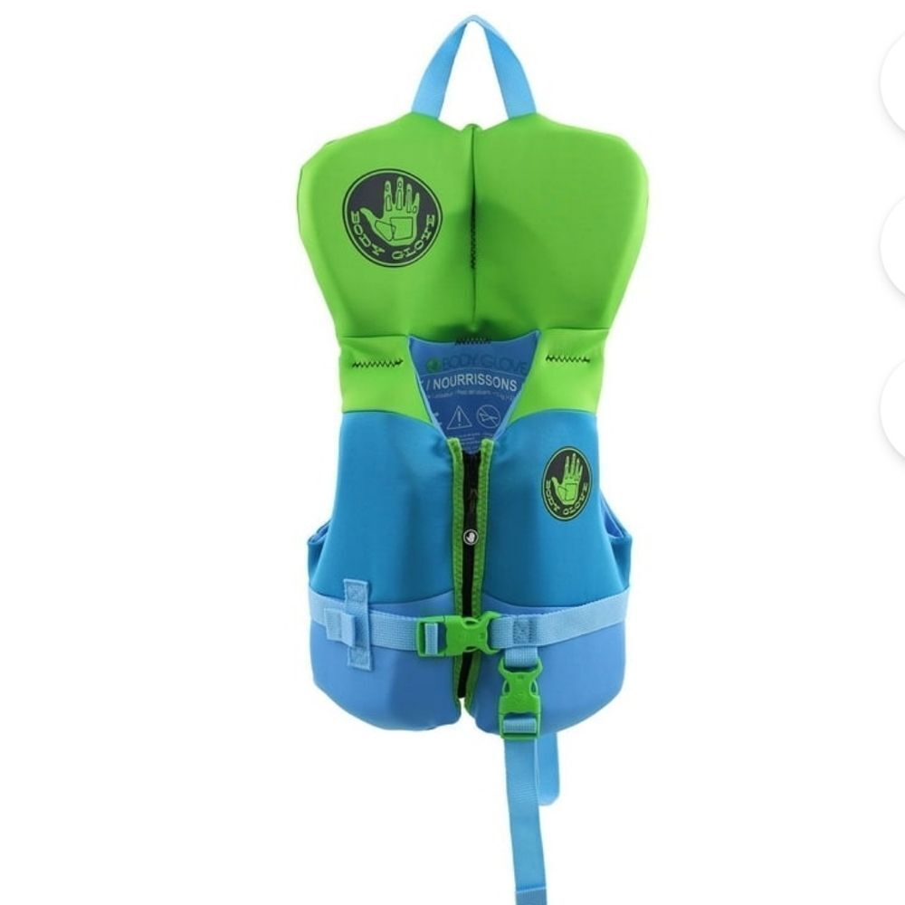 Body Glove Vibrant Green and Blue Kids Life Vest
